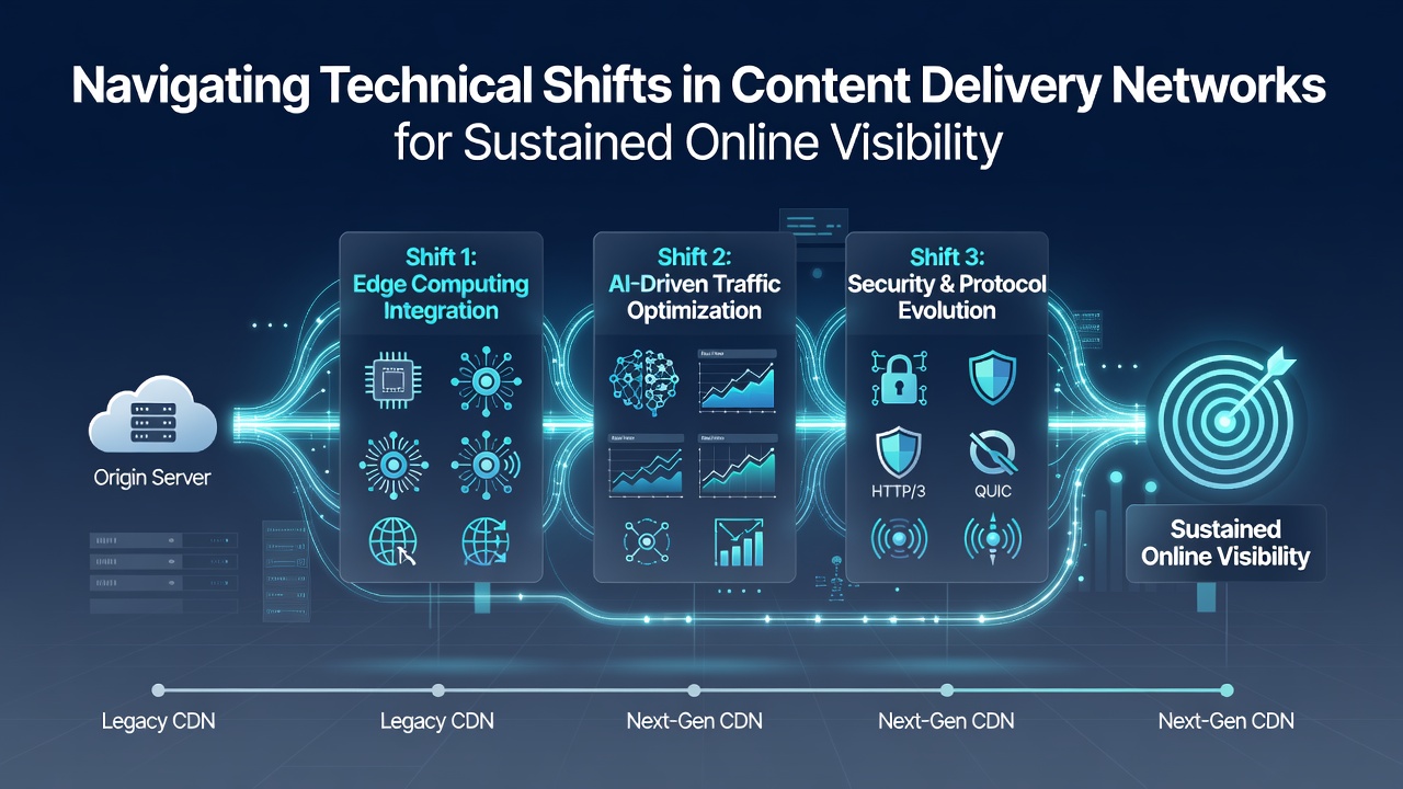 Navigating Technical Shifts in Content Delivery Networks for Sustained Online Visibility